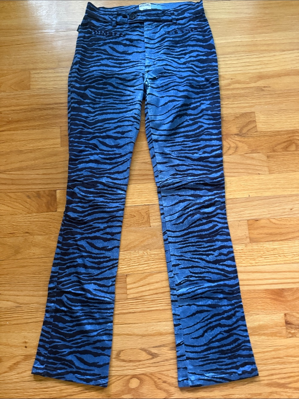 Moshino jeans zebra pants 6